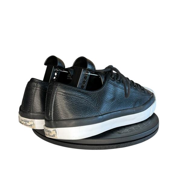 ***SOLD*** Converse Jack Purcell Leather Low Top Sneakers Size M8 W9.5 - Picture 4 of 6